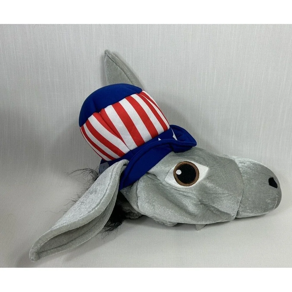 Democrat Political Party Donkey Hat Election Support Politics‎ Door Knocking